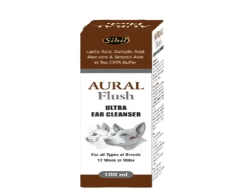 Sihil Aural Flush Ear Cleanser for Dogs & Cats, 100 ML at ithinkpets.com (1) (1)