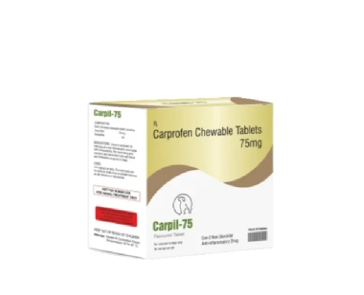 Sihil Carpil 75 MG Tablets ( Carprofen) for Dogs, 6 Tablets at ithinkpets.com (1) (1)