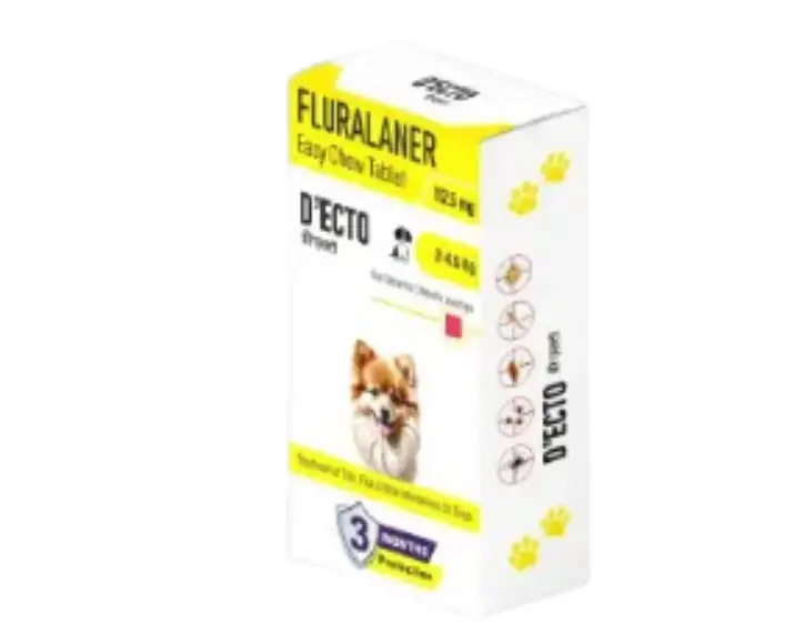 Sihil D Ecto Fluralaner Tablet for Dogs,Tick, Mite & Flea Control, 5 Sizes Ithinkpets (1)