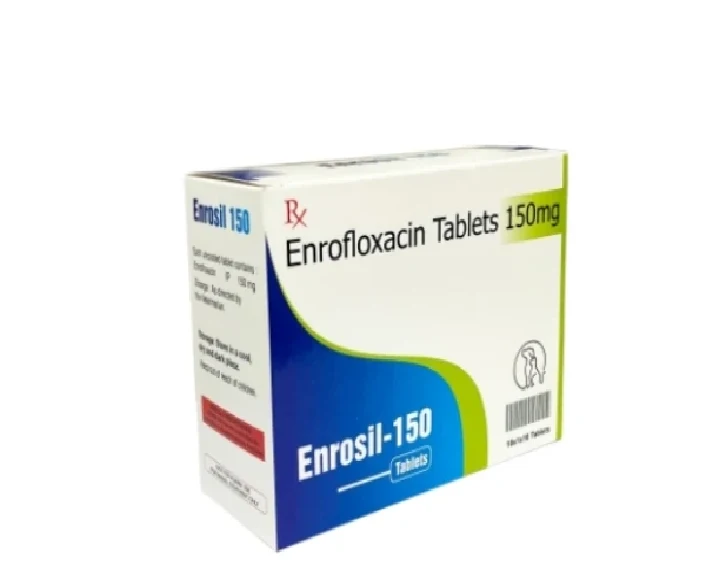 Sihil Enrosil 150 MG Tablets for Dogs, Cats, Birds & Farm Animals, 10 Tablets at ithinkpets.com