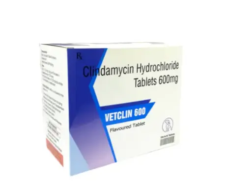 Sihil Vetclin 600 MG (Clindamycin Hydrochloride) Tablets for Dogs and Cats Ithinkpets.com