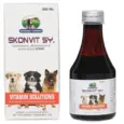 Skonner Pharma Skonvit Syrup Multivitamin Supplement for Dogs, 200 ML at ithinkpets.com (1)