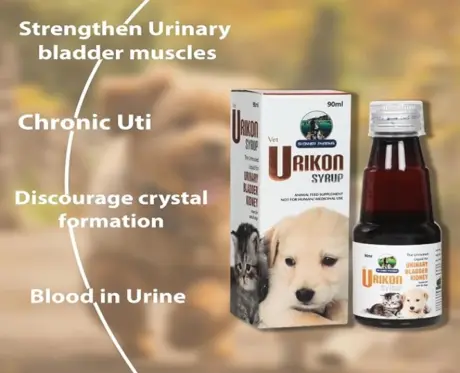 Skonner Pharma Urikon Syrup for Dogs & Cats, 90 ML at ithinkpets.com (2)