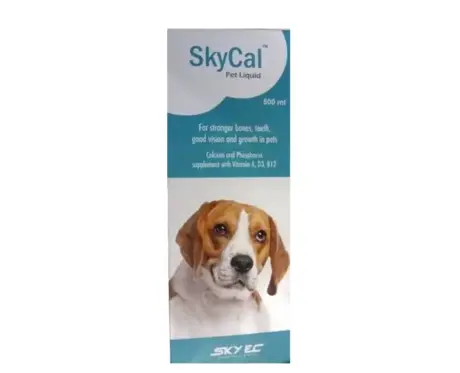 Skyec SkyCal Calcium Supplement Syrup for Dogs and Cats, 500 ML Ithinkpets.com