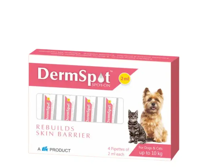 TTK DermSpot Spot On skin barrier repair for dogs and cats – Ithinkpets.com