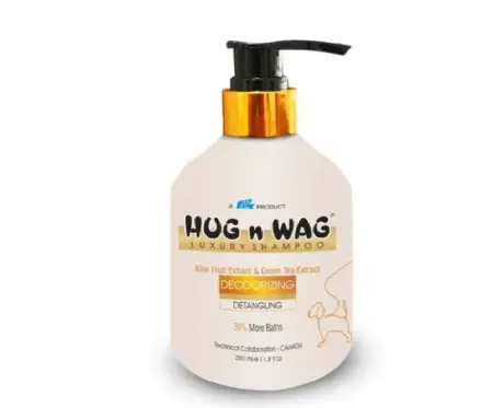 TTK Hug N Wag Deodorizing Shampoo with Hyaluronic acid for Dogs, 350 ML at ithinkpets.com (1) (1)