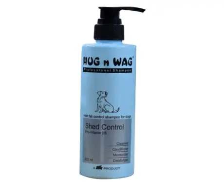 TTK Hug N Wag Shed Control Shampoo with Pro Vitamin B5 for Dogs, 2 Sizes at ithinkpets.com (1)