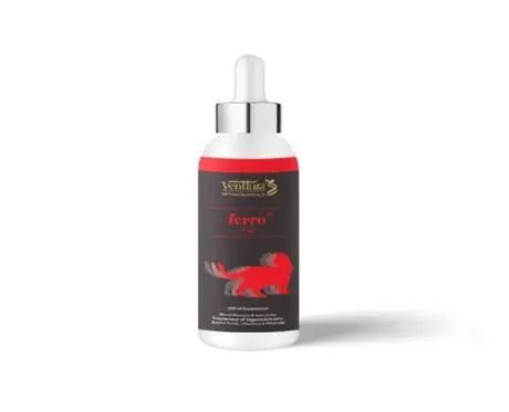 Venttura Ferro Plus Cat, Blood Booster & Immunity Supplement for Cats,100 ML at ithinkpets.com (1) (2)