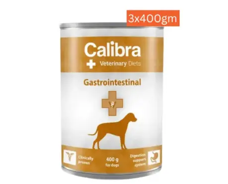 Calibra Gastrointestinal Dog Wet Food 400g digestive care diet ithinkpets.com