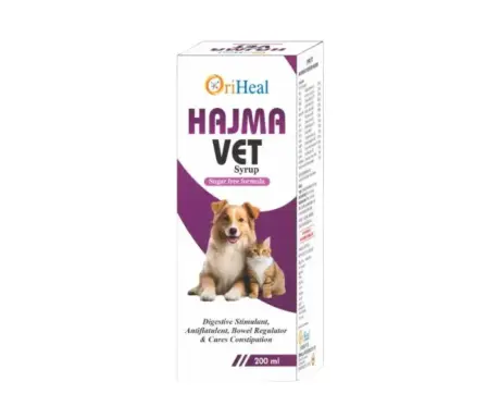 Oriheal Hajma Vet Syrup digestive supplement for dogs and cats 200ml ithinkpets.com