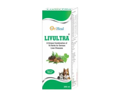 Oriheal Livultra Syrup for Dogs and Cats Liver Care Ithinkpets.com