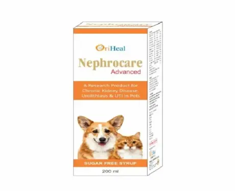 Oriheal Nephrocare Advanced Syrup for Dogs and Cats, 200 ML at ithinkpets.com 1 (1)