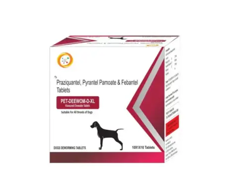 Oriheal Pet DeeWom D XL Dewormer Tablets for Dogs 10 Tablets Ithinkpets.com