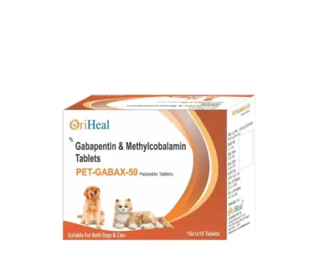 Oriheal Pet Gabax 50 MG tablets for dogs and cats nerve pain relief ithinkpets.com