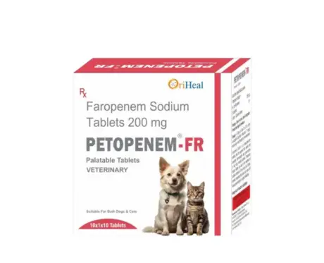 Oriheal Petopenem FR 200 MG antibiotics for dogs and cats tablets ithinkpets.com