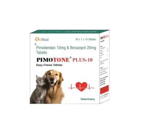 Oriheal Pimotone Plus 10 MG cardiac care tablets for dogs and cats at Ithinkpets.com