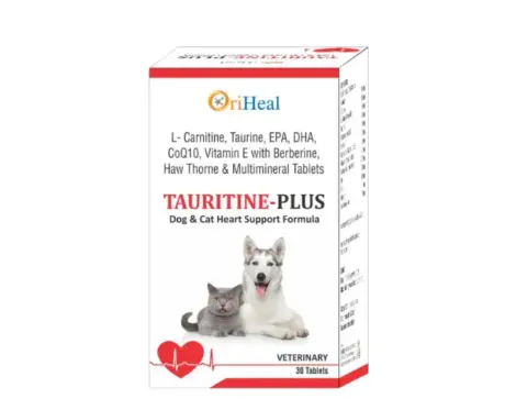 Oriheal Tauritine Plus heart support tablets for dogs and cats – Ithinkpets.com