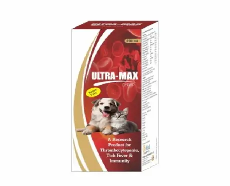 Oriheal Ultramax Syrup Platelet Boosters for Dogs and Cats, 200 ML at ithinkpets.com 1 (1)
