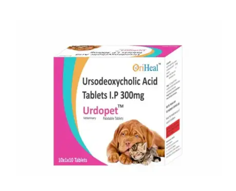 Oriheal Urdopet Tablet 300 MG for Dogs and Cats liver support supplement Ithinkpets.com