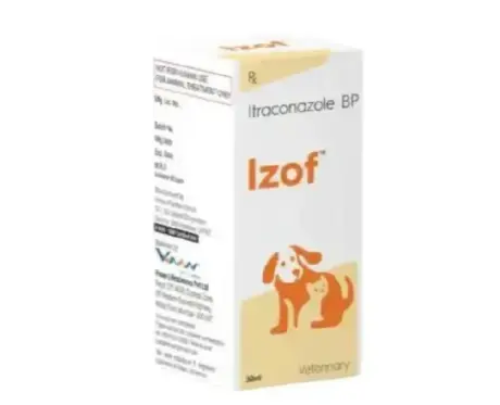 Vvaan Izof Oral Suspension (Itraconazole) for Dogs & Cats, 30 ML at ithinkpets.com 1 (1)