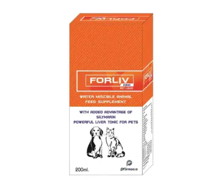 Pfarmacia Forliv Zinc syrup for pets 200ml bottle Ithinkpets.com