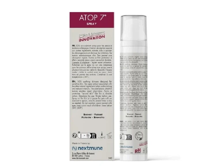 Savavet Dermoscent Atop 7 Spray for Dogs & Cats, 75 ML at ithinkpets.com 2