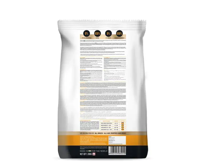 Grain free all breeds dog food by Signature for daily nutrition Ithinkpets.com