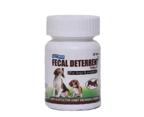 Vetina Fecal Deterrent Tablet for Dogs, 30 Tablets at ithinkpets.com 1 (1)