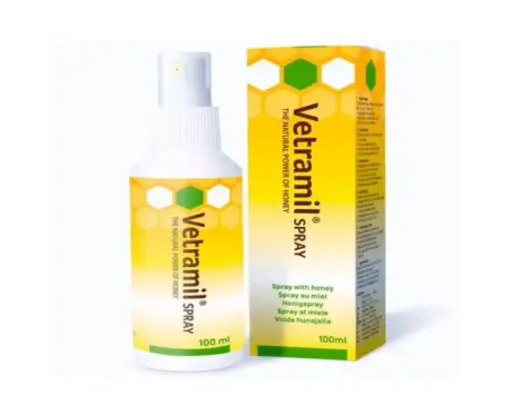 Vetina Vetramil Spray for Dogs and Cats, 100 ML at ithinkpets.com 1