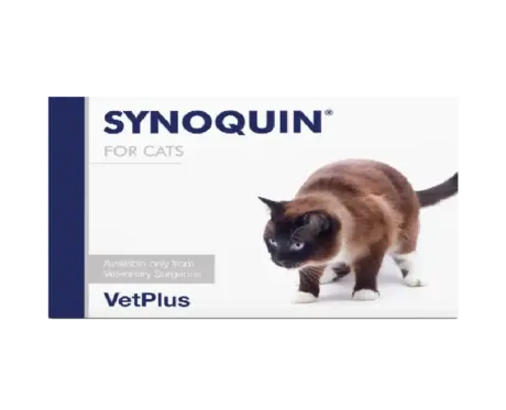 Vetplus Synoquin Cat, Nutraceutical Supplement, 30 Tablets at ithinkpets.com 1