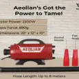 Aeolian Pro Ametek Powered Dryer, Single Motor (TD-901GT-PRO) at ithinkpets.com 11