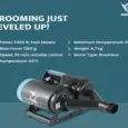 Aeolus Gemini Parallel Double Motor Pet Dryer (TD-900CG) at ithinkpets.com 3
