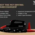 Aeolus Nova Brushless Motor Dryer for Pets, Black, (TD-941NOVA) at ithinkpets.com 3