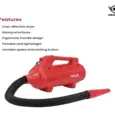 Aeolus Super Cyclone Pet Dryer, Single Motor (TD-941GTR ) at ithinkpets.com 5