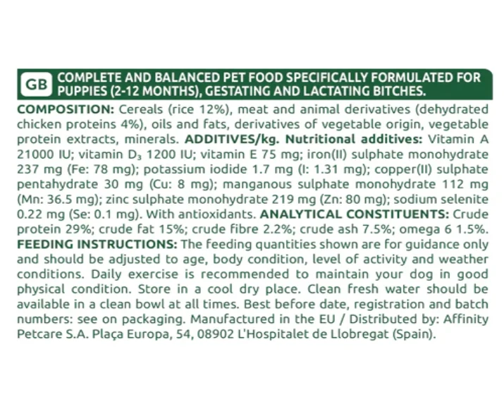 Affinity Libra Puppy Dry Food with Chicken at ithinkpets.com 7