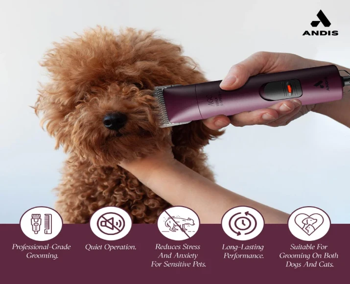 Andis AGC Super 2 Brushless Clipper for Pets at ithinkpets.com 4