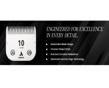 Andis Ceramic Edge Detachable Blade, Size 10 2 (1)