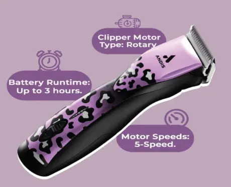 Andis Pulse ZR Wild Pet Clipper, Limited Edition at ithinkpets.com 2