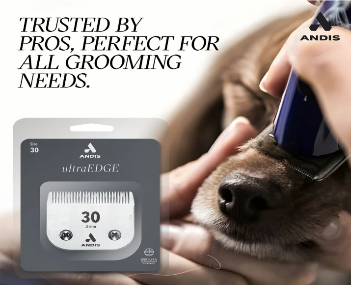Andis Ultra Edge Detachable Blade, Size 30 at ithinkpets.com 5