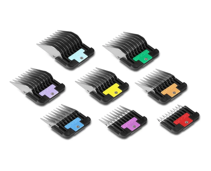 Andis Universal Stainless Steel Combs 8 Piece Set at ithinkpets.com 1