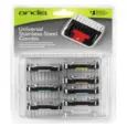 Andis Universal Stainless Steel Combs 8 Piece Set at ithinkpets.com 2