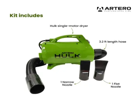 Artero Hulk Single Motor Pet Dryer with Heater at ithinkpets.com 2