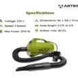 Artero Hulk Single Motor Pet Dryer with Heater at ithinkpets.com 3