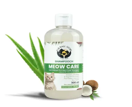 Fur Ball Story Shampooch Meow Care Cat Shampoo, 200 ML at ithinkpets.com 2