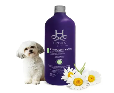 Hydra Groomers Extra Soft Facial Shampoo for Dogs & Cats, 1 Litre at ithinkpets.com 2