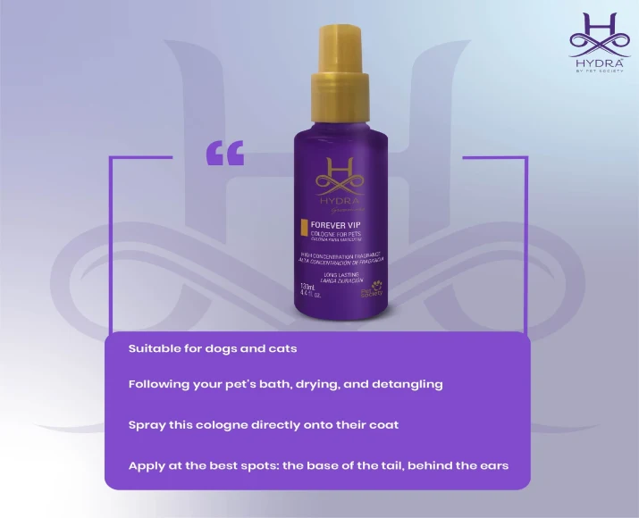 Hydra Groomers Forever Candy Pet Cologne, 130 ML at ithinkpets.com 5