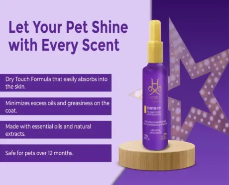 Hydra Groomers Forever VIP Long-lasting Pet Cologne, 130 ML 3