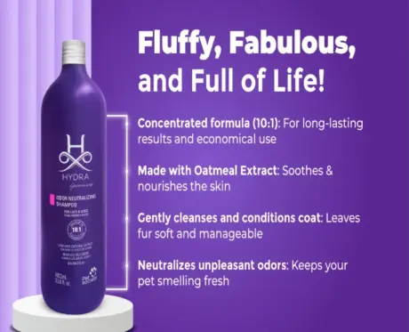 Hydra Groomers Odour Neutralizing Shampoo for Dogs & Cats, 1 Litre 2
