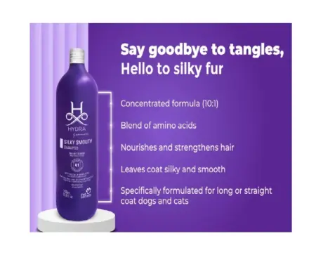 Hydra Groomers Silky Smooth Shampoo for Dogs & Cats, 1 Litre 2 (1)