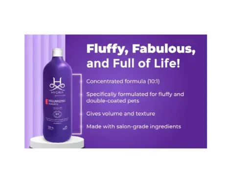 Hydra Groomers Volumizing Shampoo for Dogs & Cats, 1 Litre 2 (1)